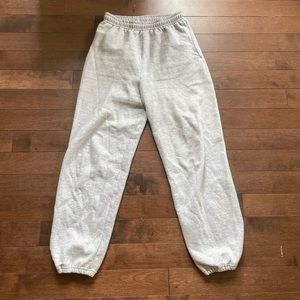 mens grey gildan sweatpants